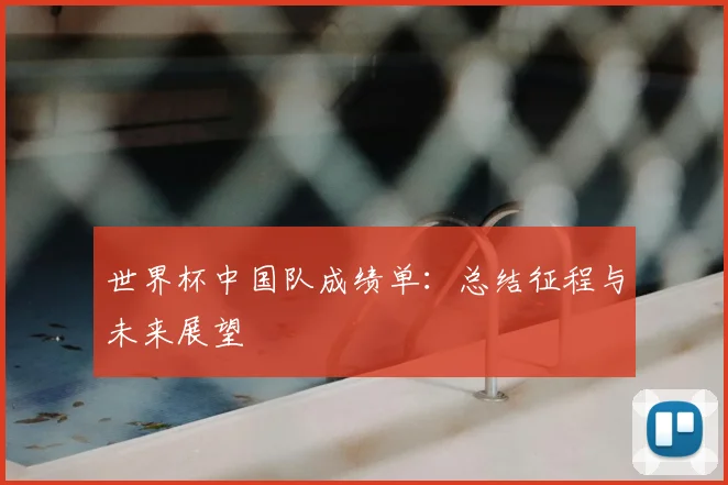 世界杯中国队成绩单：总结征程与未来展望
